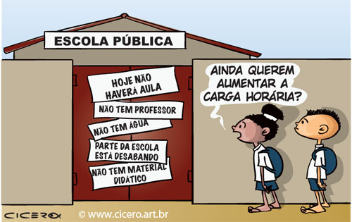 Resultado de imagem para escola publica no brasil